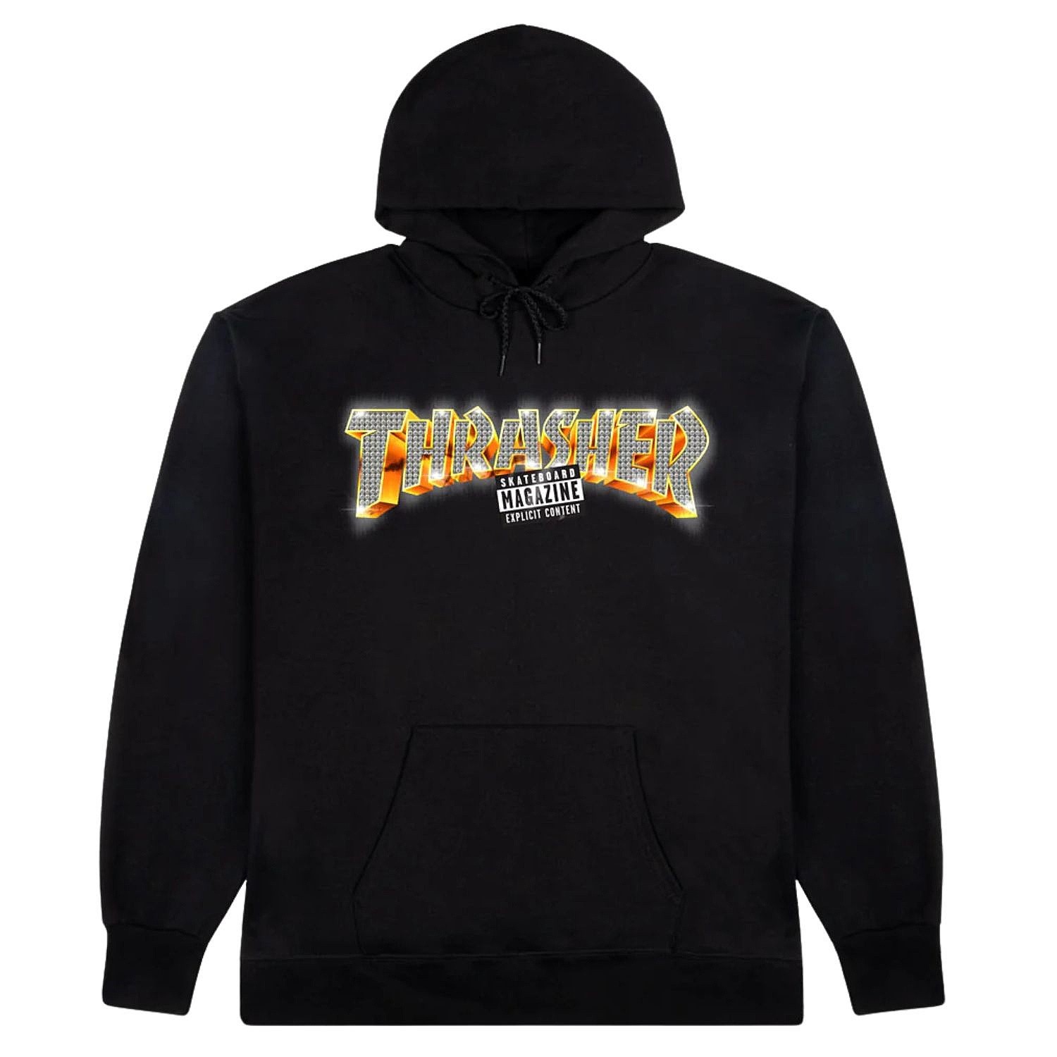 sudadera Thrasher Explicit Hoodie - Black - men´s