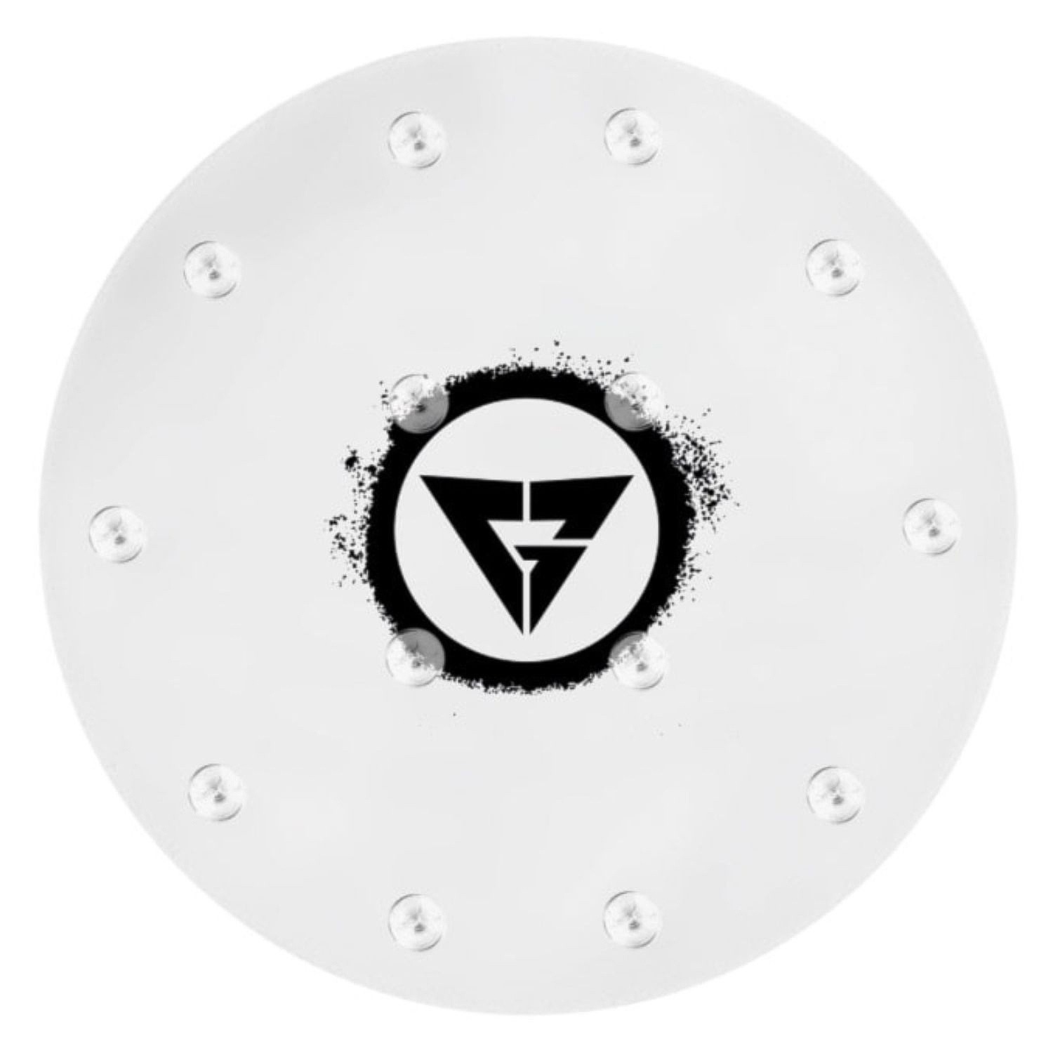 Skateboard Griptape Gravity Spray Mat - Clear/Black
