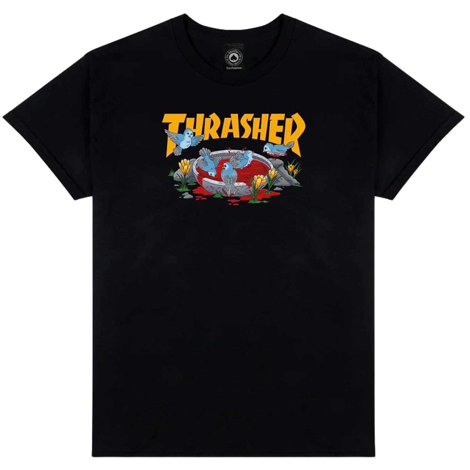 tričko Thrasher Blood Bath - Black