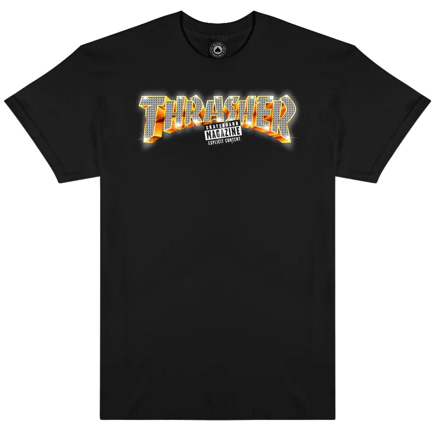 camiseta Thrasher Explicit - Black - men´s