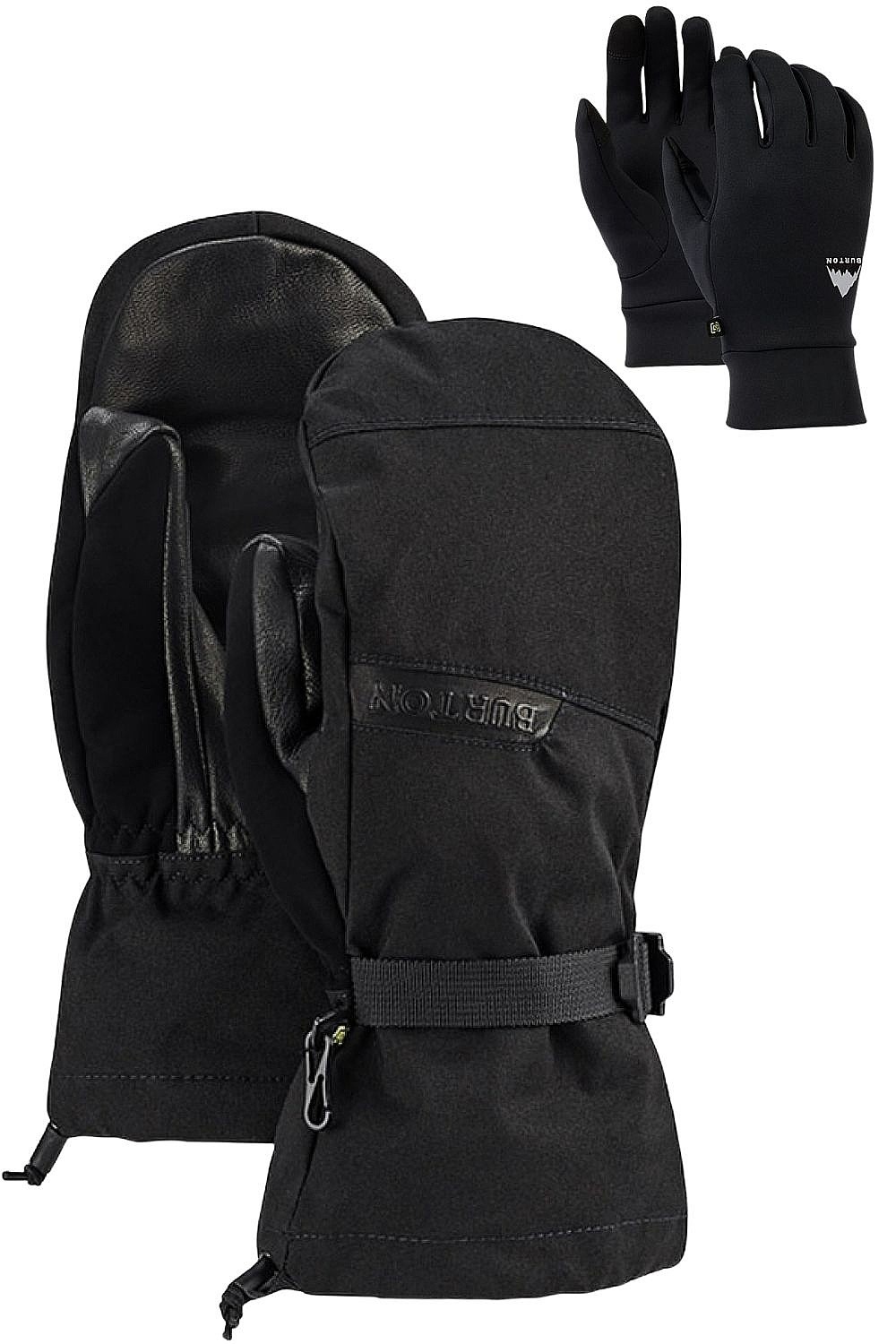 перчатки Burton Deluxe Gore-Tex Mitt - True Black - men´s
