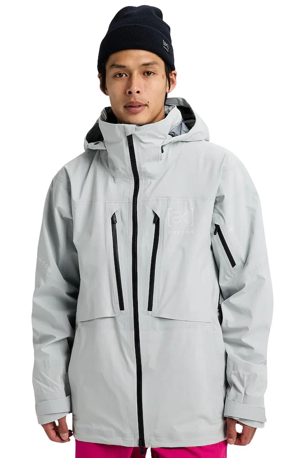 jacket Burton Hover AK 3L Gore-Tex Stretch - Gray Cloud - men´s