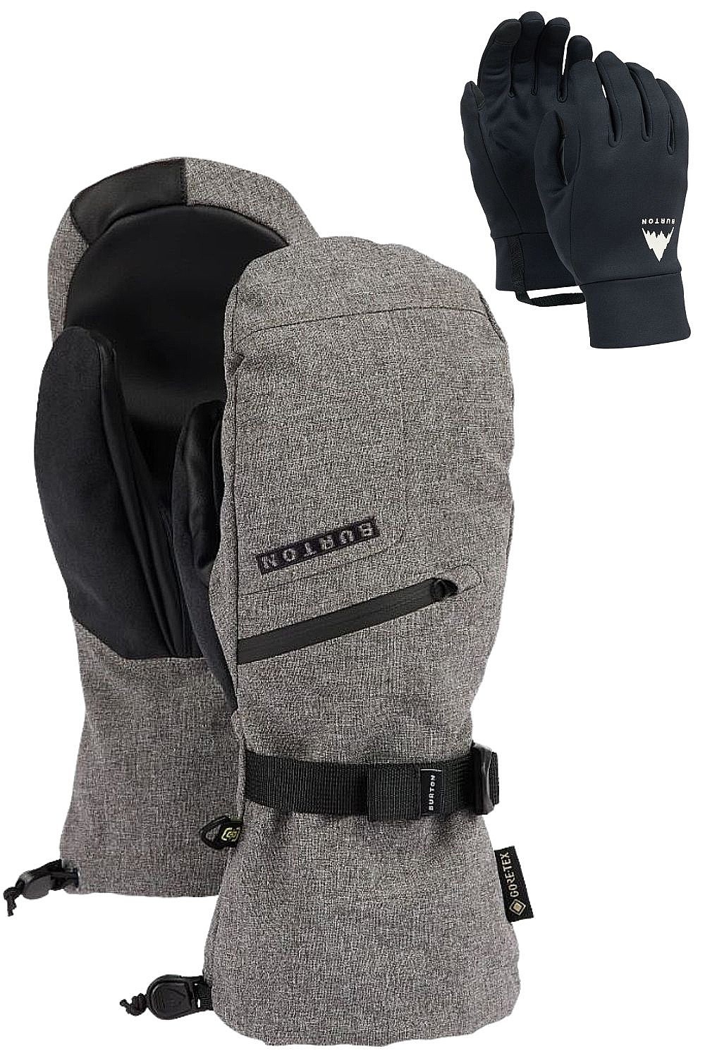 gants Burton Gore-Tex Mitt - Gray Heather - men´s