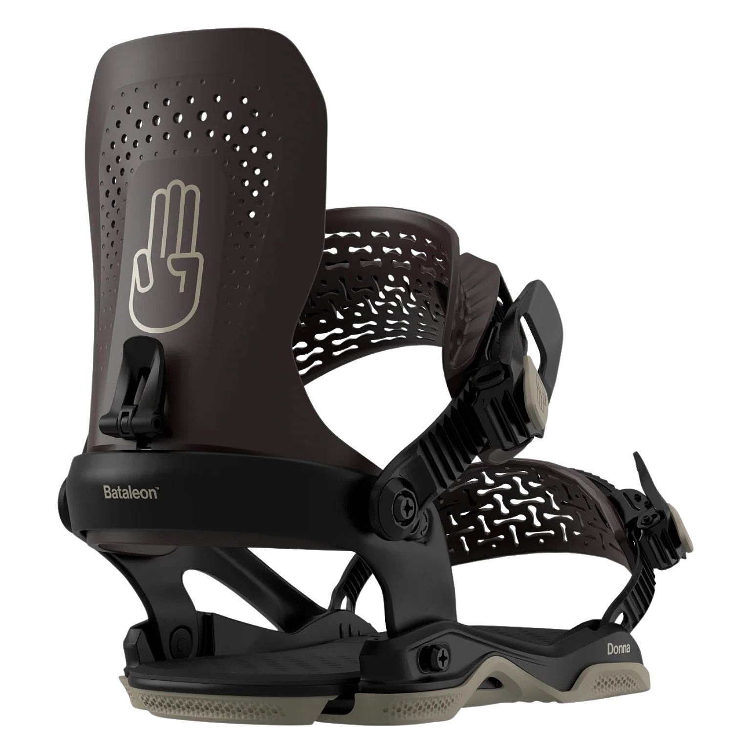 fixations de snowboard Bataleon Donna AsymWrap - Midnight - women´s