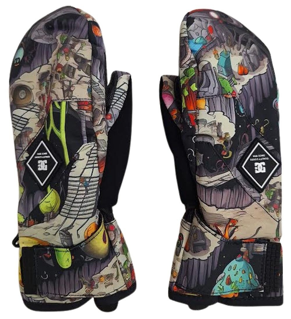 rukavice DC Franchise Mitten - KTA4/Outer World Black