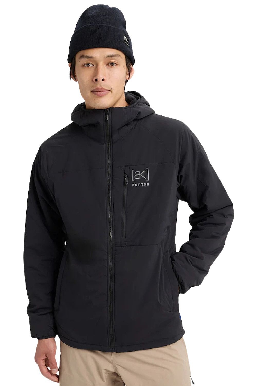 Jacke Burton Helium AK Hooded Stretch Insulated - True Black - men´s