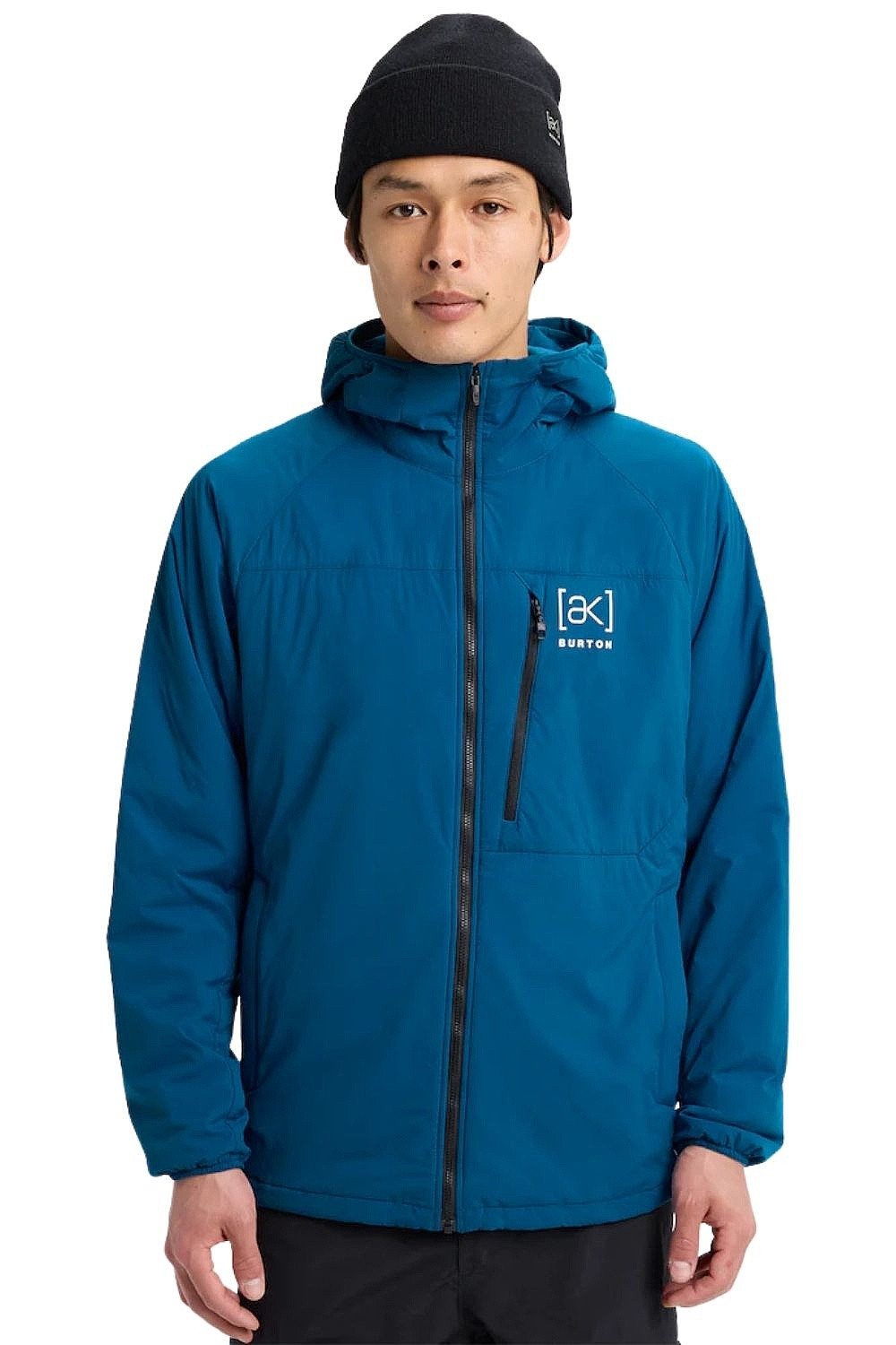 bunda Burton Helium AK Hooded Stretch Insulated - Blue Teal