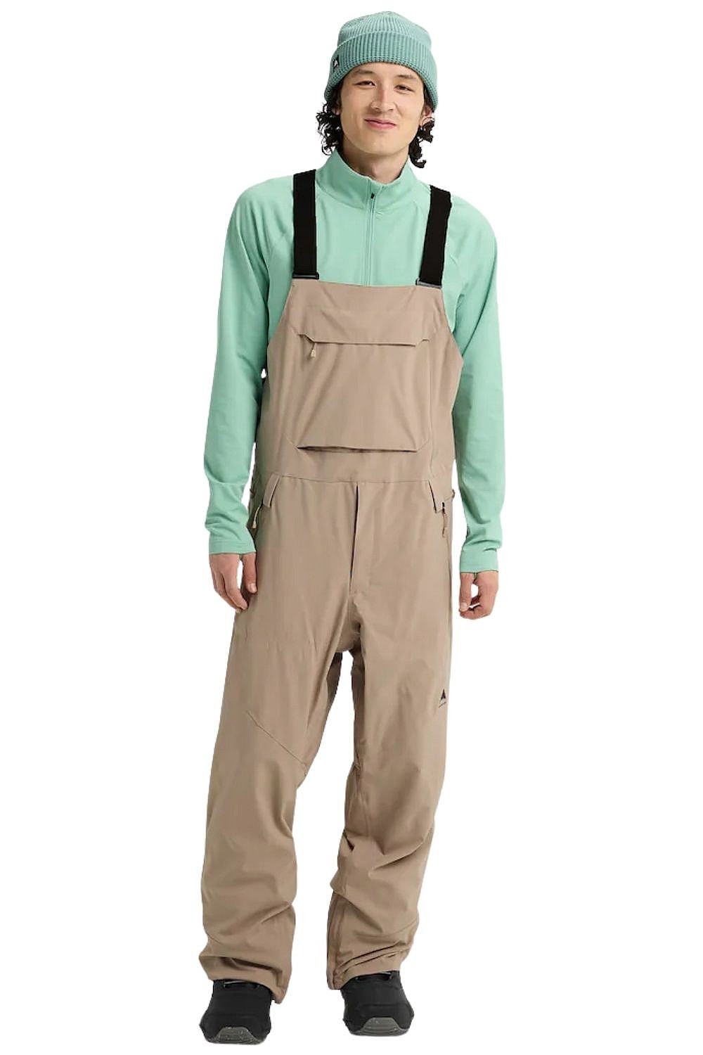 spodnie Burton Reserve Bib 2L - Summit Taupe