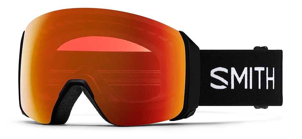 brýle Smith 4D MAG XL - Black/ChromaPop Everyday Red Mirror