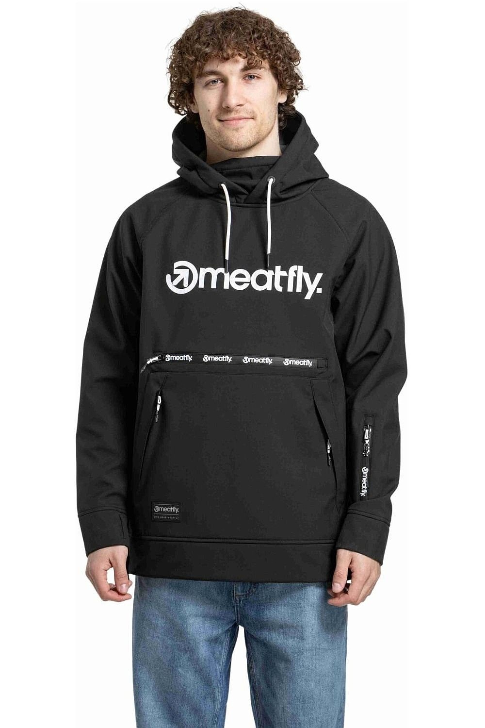 kurtka Meatfly Jax - Black/White