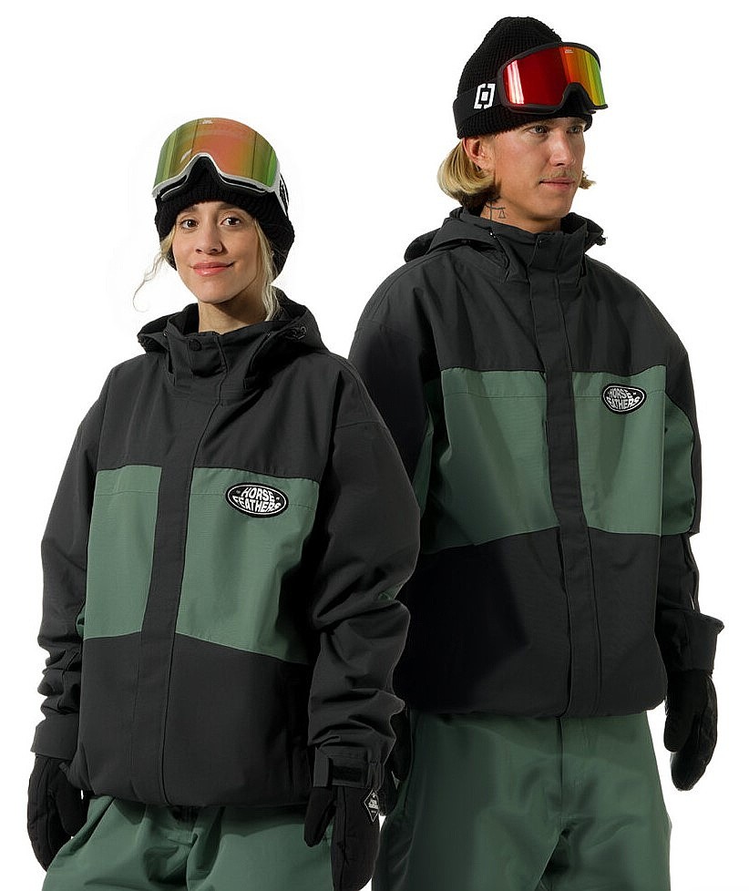 kurtka Horsefeathers Morris - Phantom/Iceberg Green
