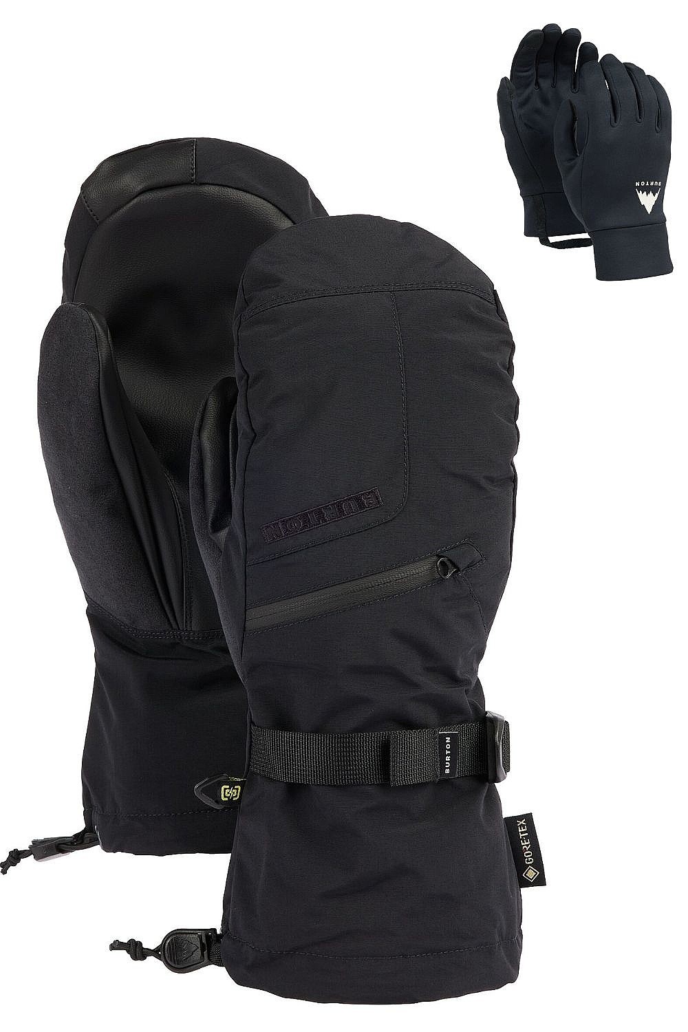 gants Burton Gore-Tex Mitt - True Black - men´s