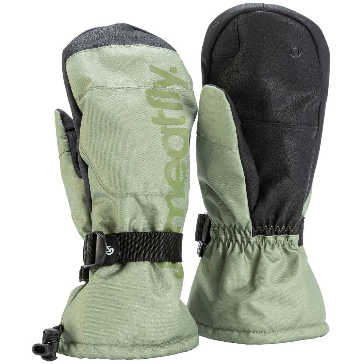 Handschuhe Meatfly Osbourne Mitt - Light Olive - men´s