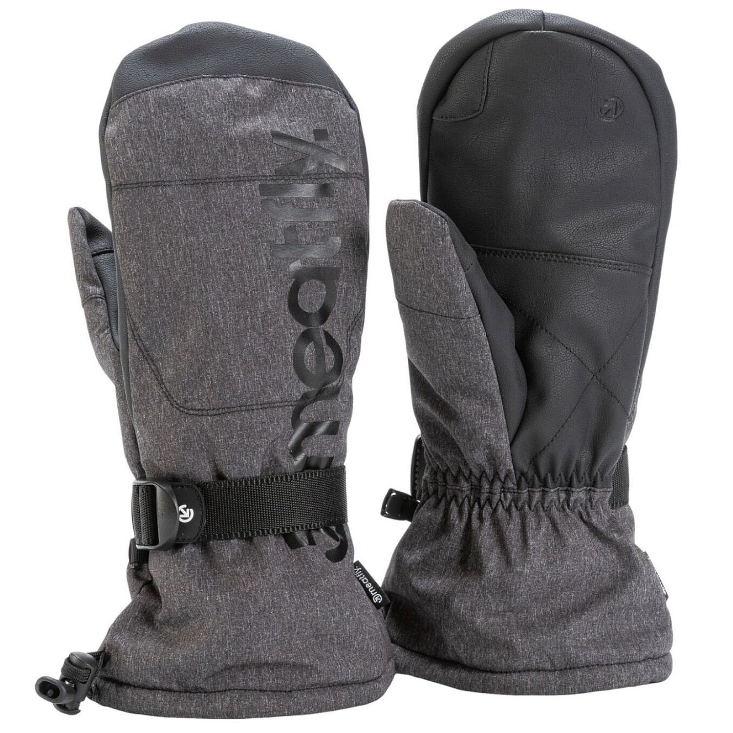 Handschuhe Meatfly Osbourne Mitt - Grey Heather - men´s