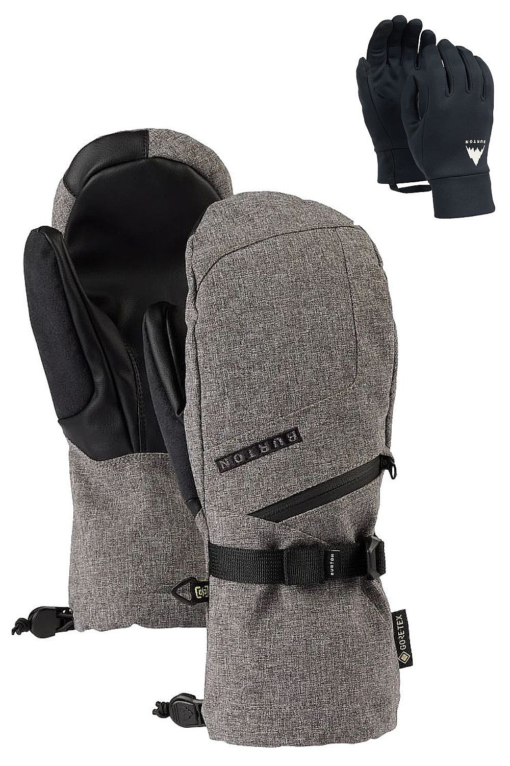 gants Burton Gore-Tex Mitt - Gray Heather - women´s