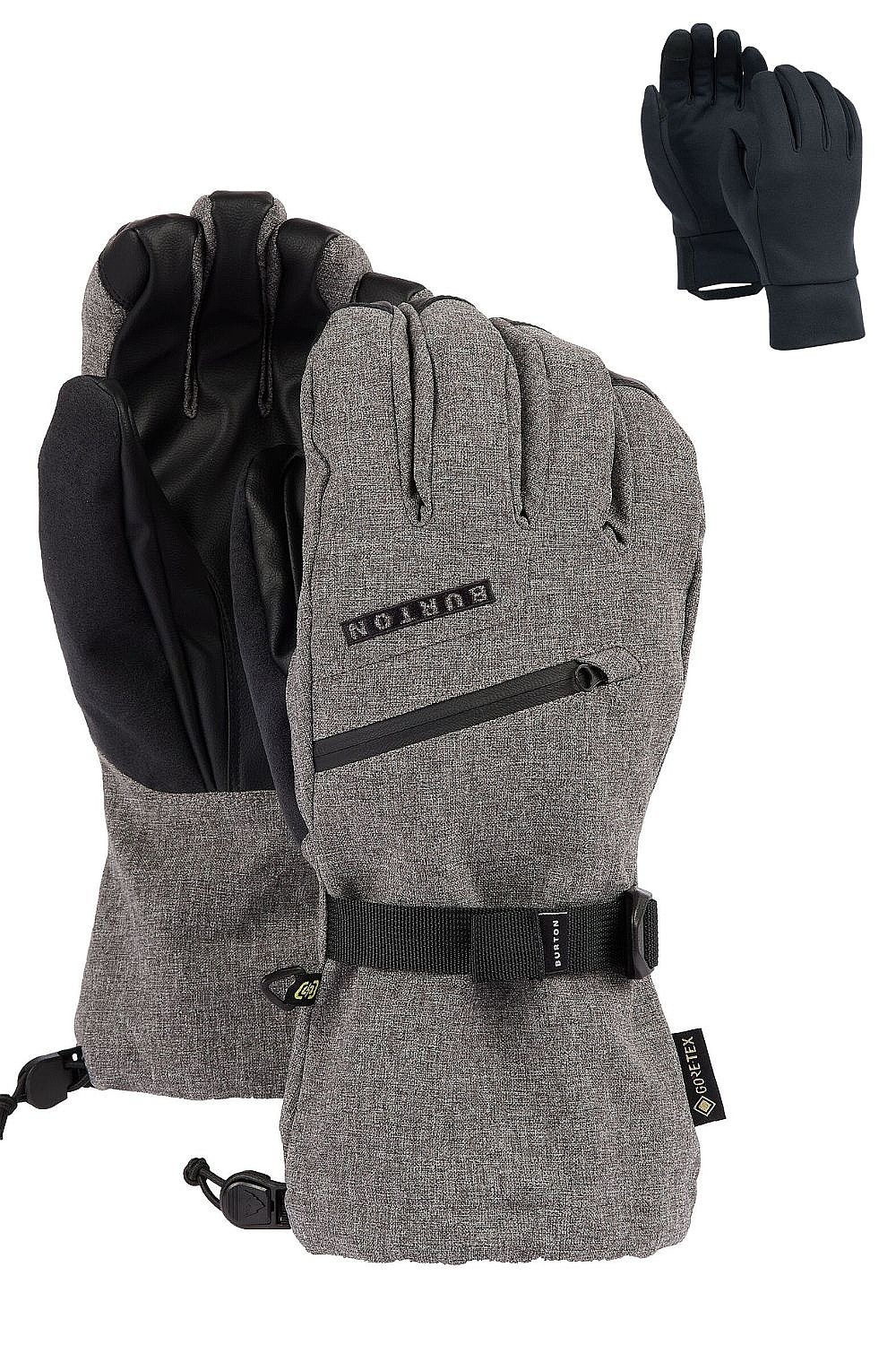handsker Burton Gore-Tex - Gray Heather - men´s