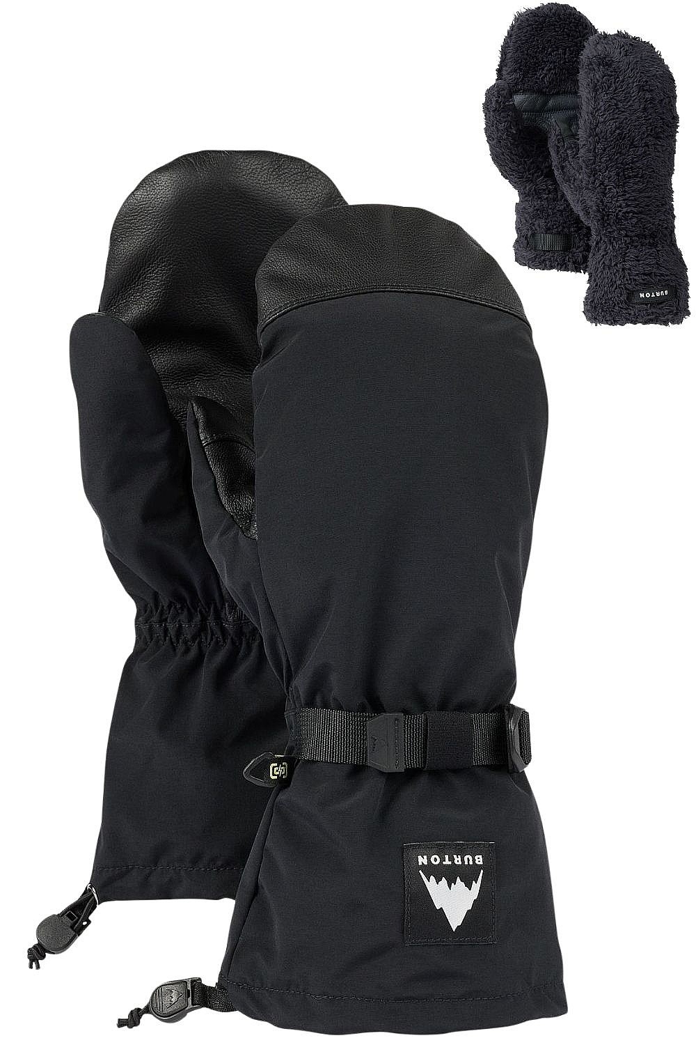 luvas Burton Hi-Five Mitt - True Black - men´s
