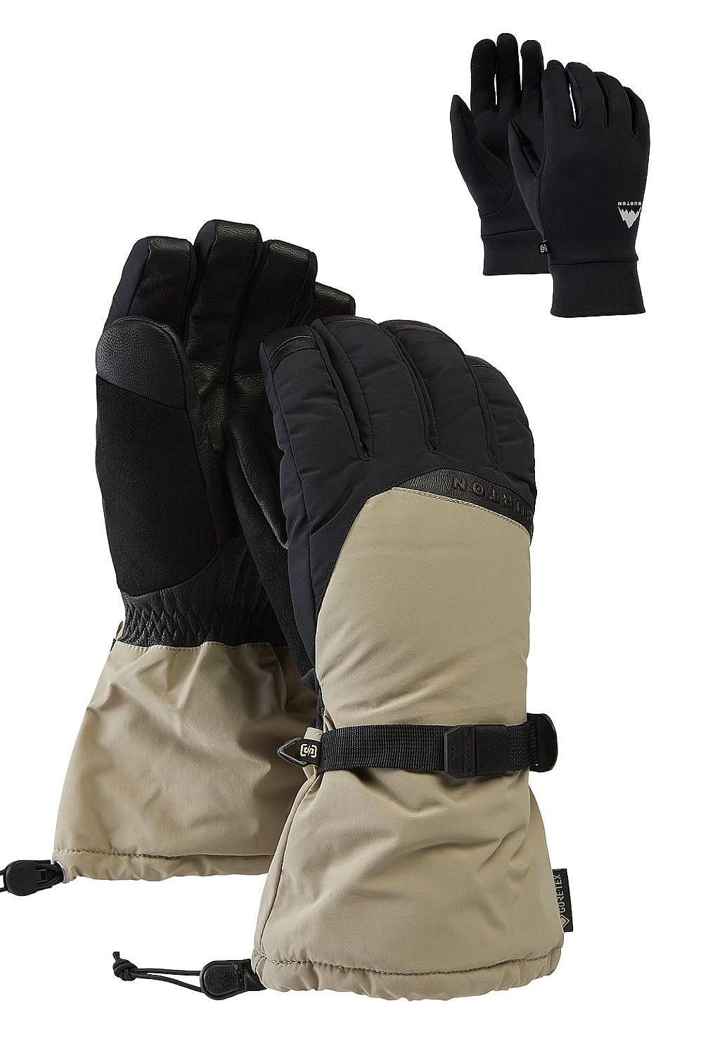 rukavice Burton Deluxe Gore-Tex - Summit Taupe - men´s