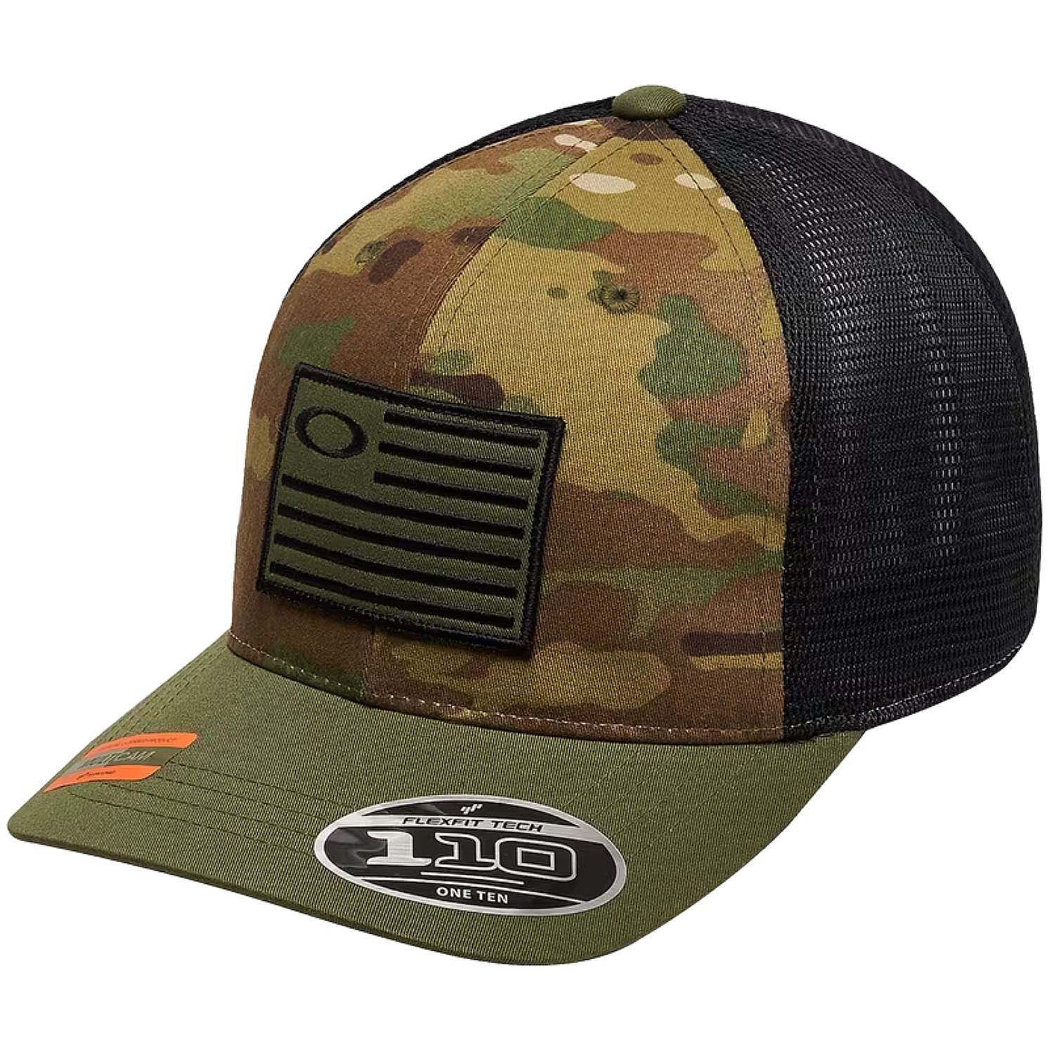 czapka z daszkiem Oakley SI Multicam Flag 110 Snapback Trucker - Multicam