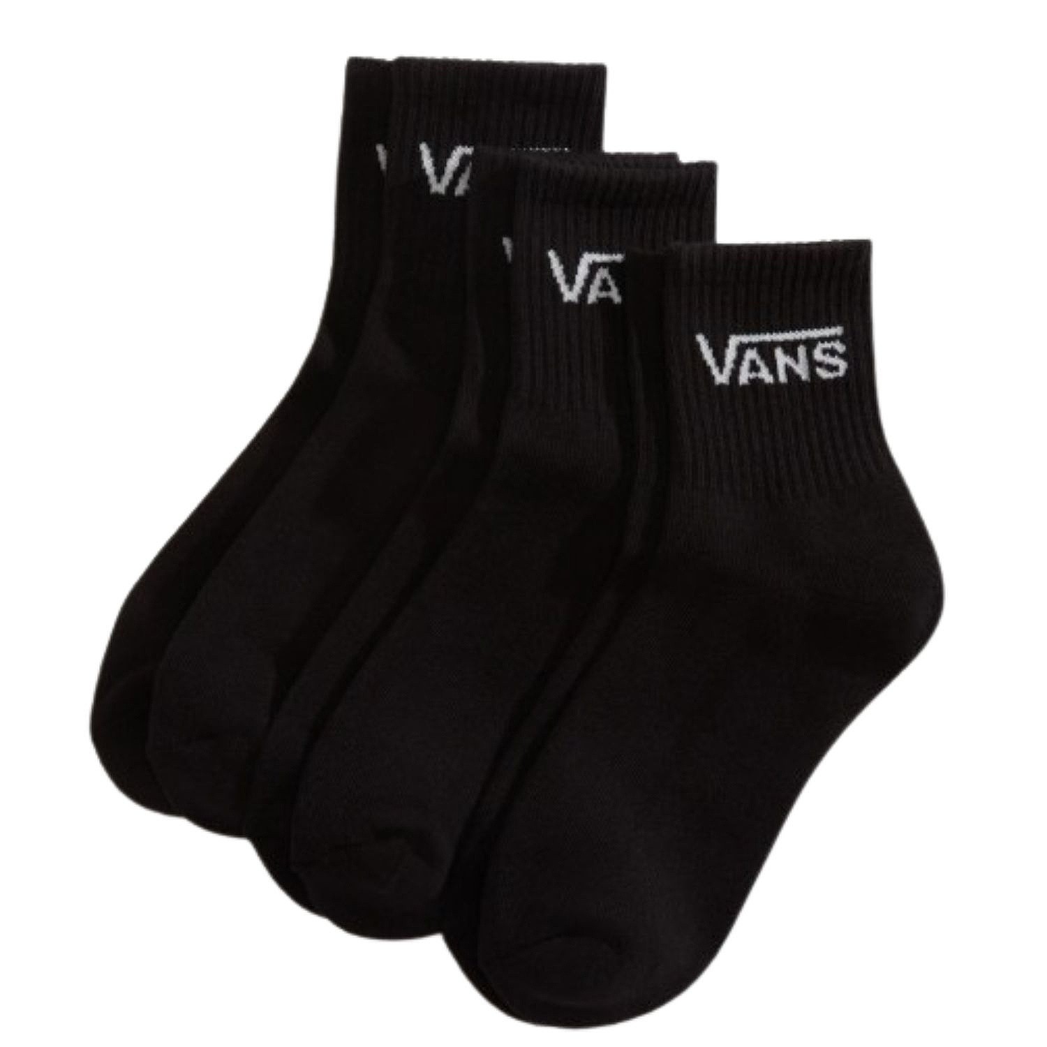 șosete Vans Classic Half Crew 6 Pack - Black