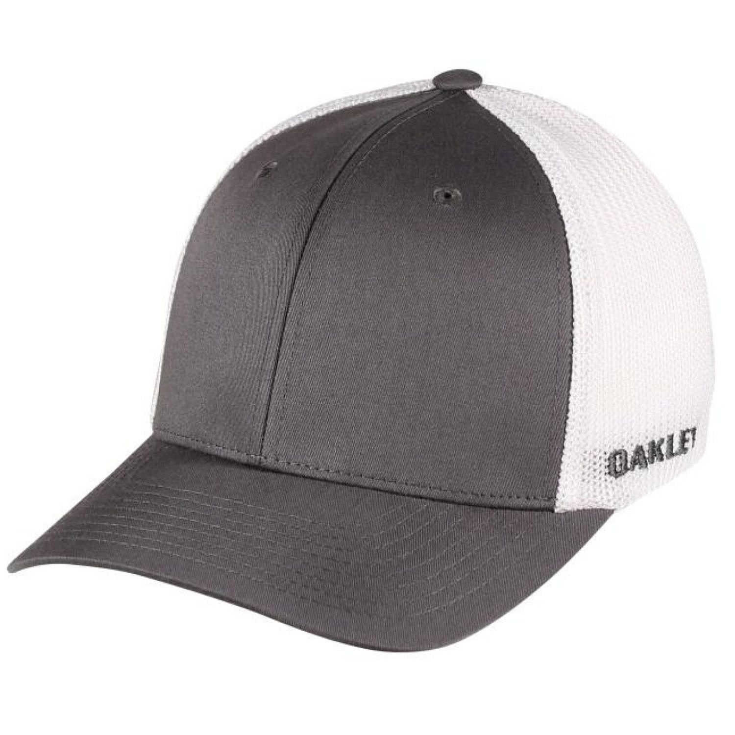 czapka z daszkiem Oakley Golf Cresting Trucker - Forged Iron/White