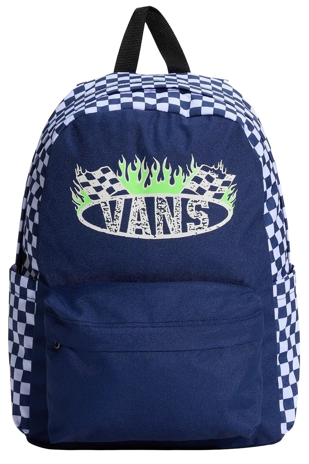 backpack Vans Old Skool Grom - Checkerboard Deep Indigo - unisex junior