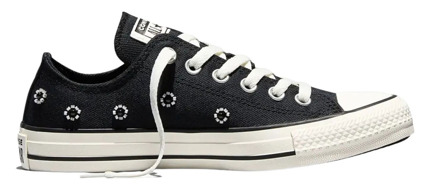 обувь Converse Chuck Taylor All Star Beads OX - A16679/Black/Egret/Black