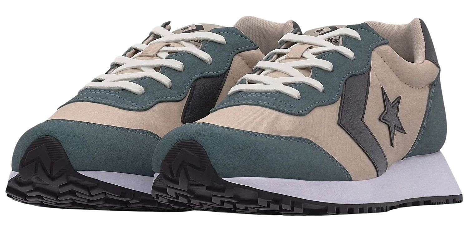 topánky Converse Omega Trainer Suede OX - A16043/Classic Ecru/Mineral Brew Grey/White