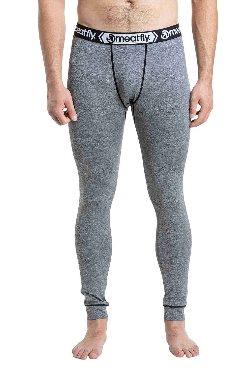 spodnie termoaktywne Meatfly Sloan Termo - Charcoal Heather
