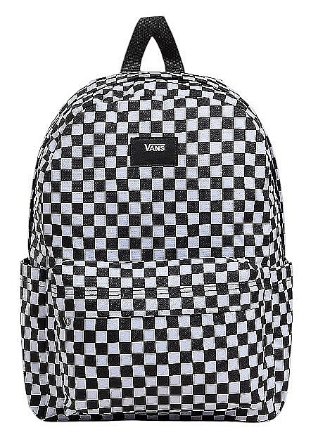 рюкзак Vans Old Skool Grom Check - Checkerboard Black/White - unisex junior