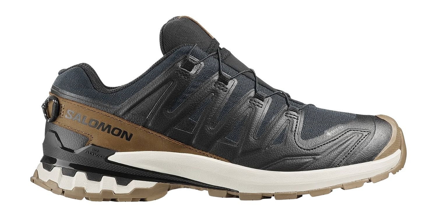 chaussures Salomon XA Pro 3D V9 Lifelong GTX - Black/Coyote Brown/Vanilla Ice - men´s