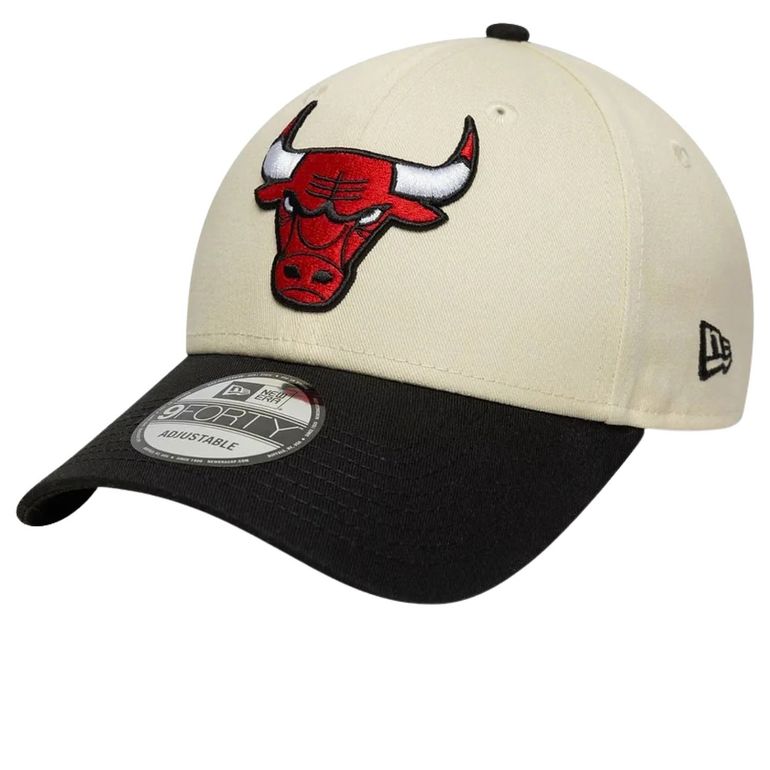 kšiltovka New Era 9FO Colourblock NBA Chicago Bulls - Light Cream/Official Team Colour