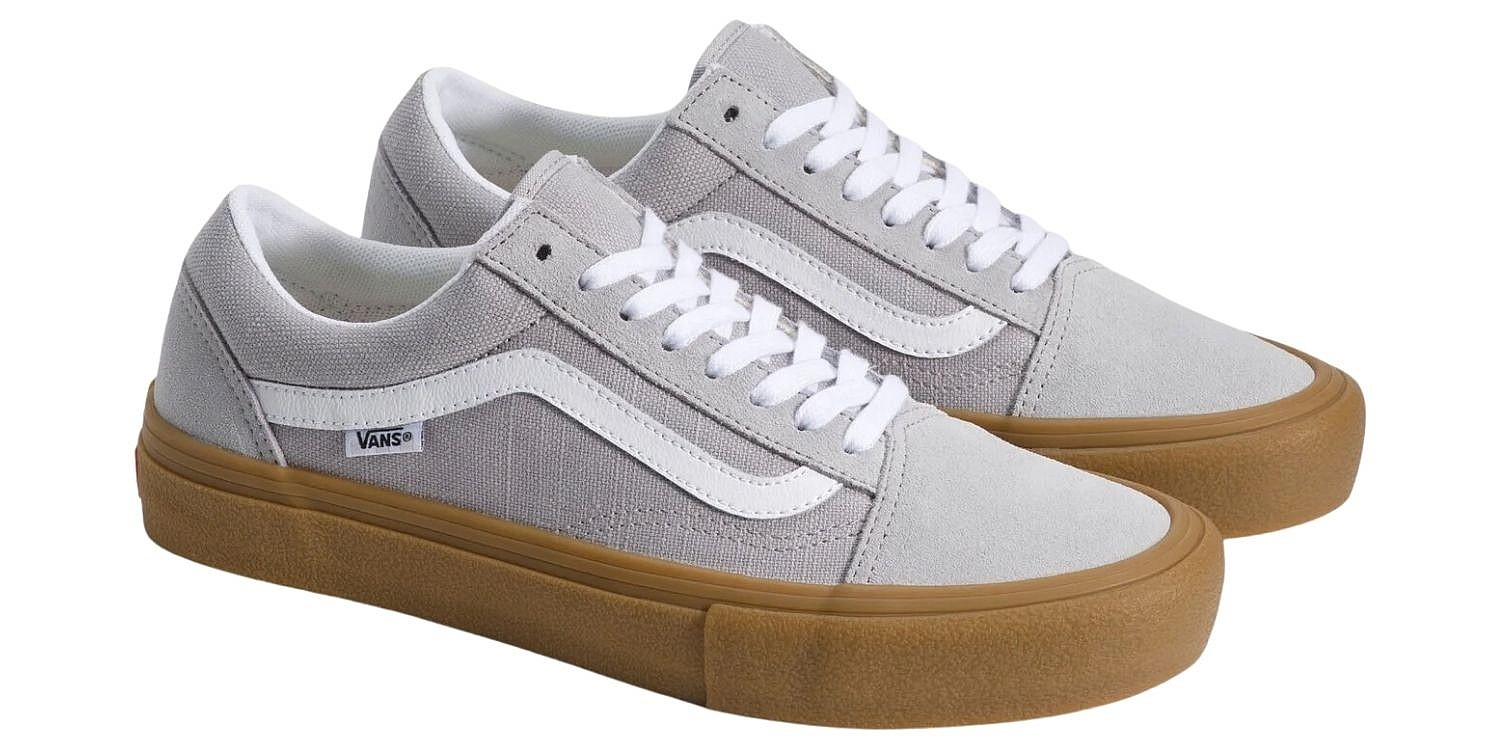 topánky Vans Skate Old Skool - Crepe Light Gray/Gum - men´s