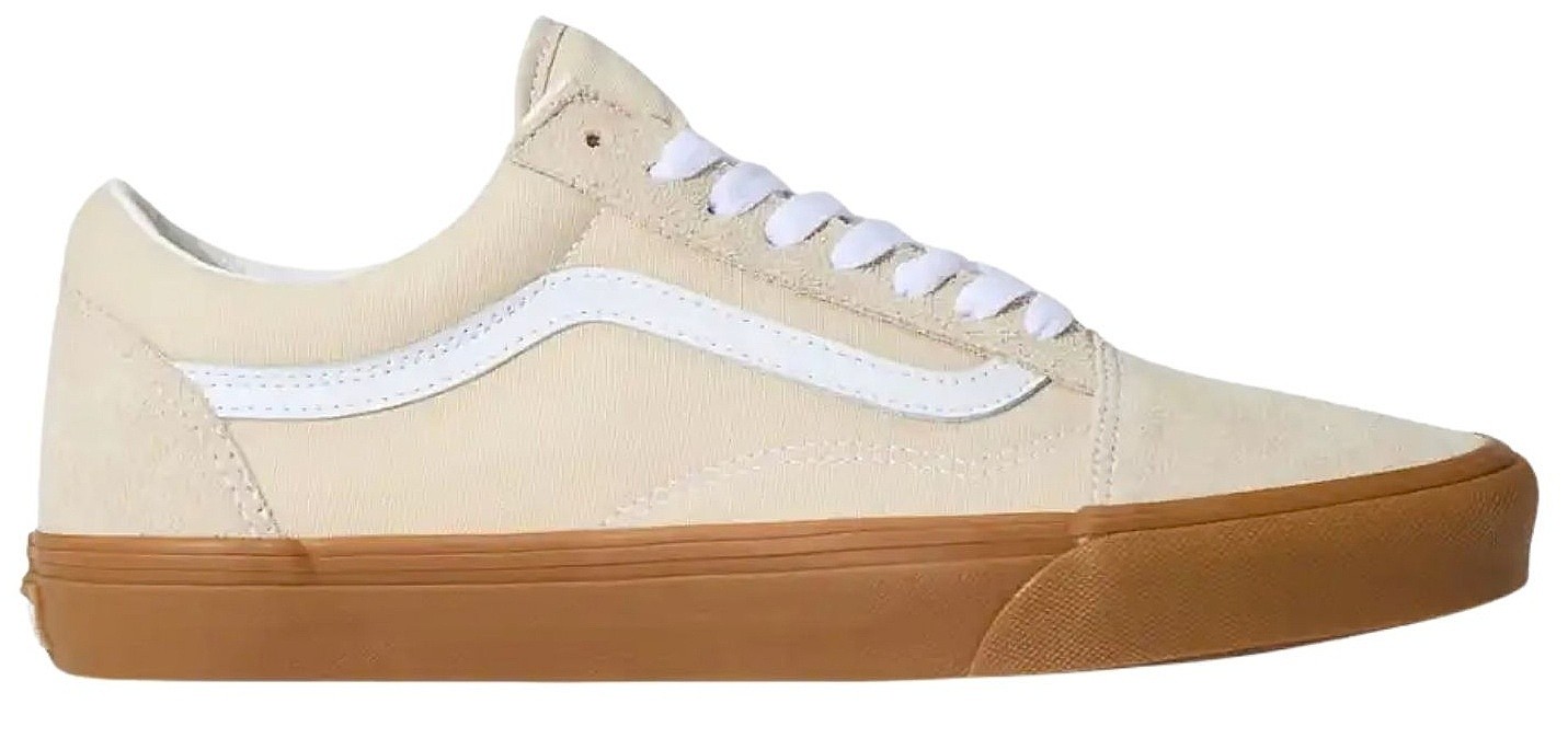 skor Vans Old Skool - Oatmeal/Gum