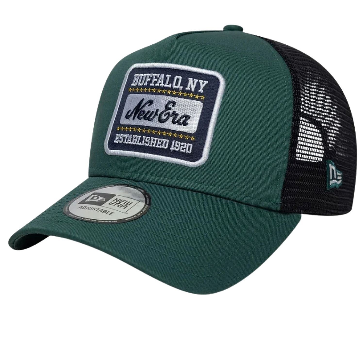 cap New Era 9FO AF Patch Trucker Branded - Pine Needle Green - men´s
