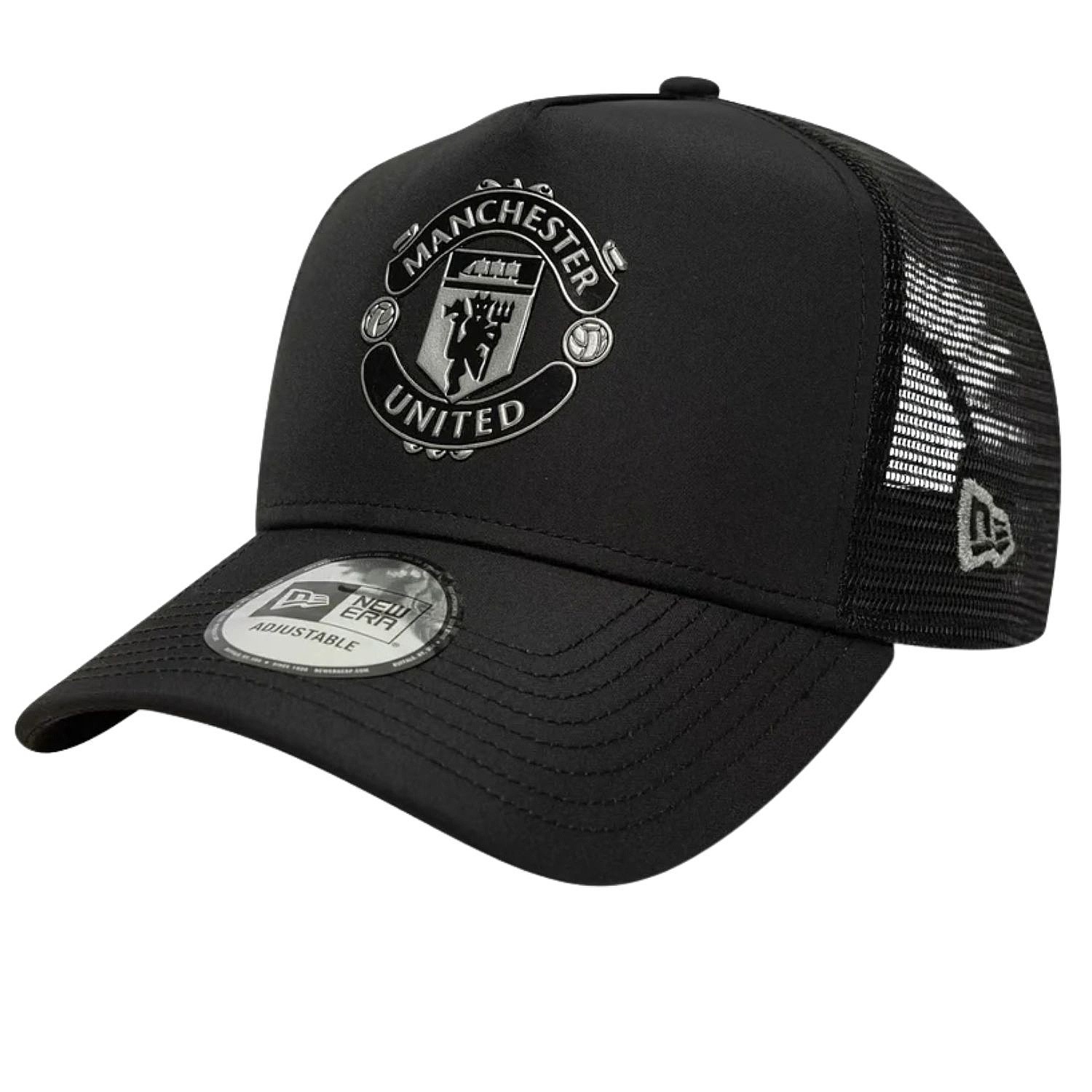 kšiltovka New Era 9FO AF Reflective Trucker FC Manchester United - Black