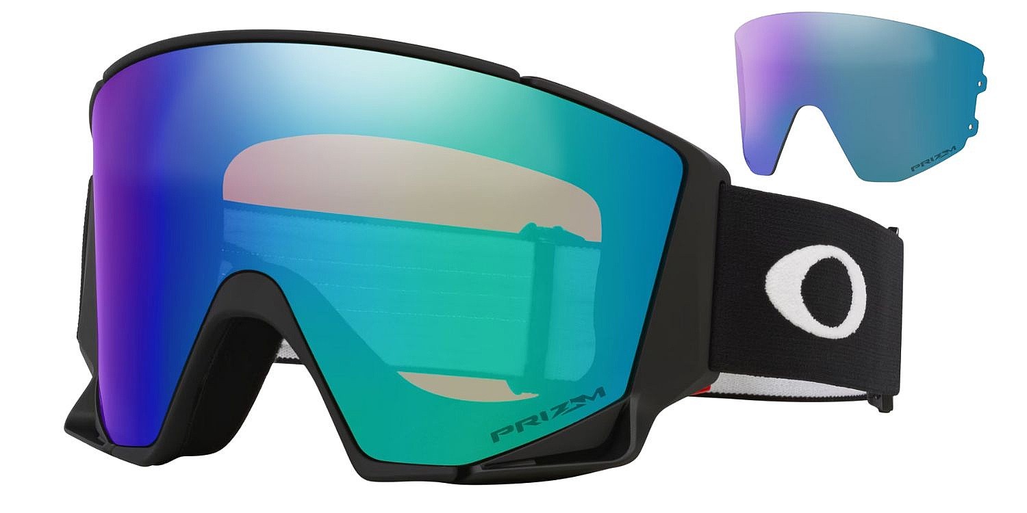 maschera da sci Oakley Flow Scape L - Matte Black/Prizm Argon Iridium