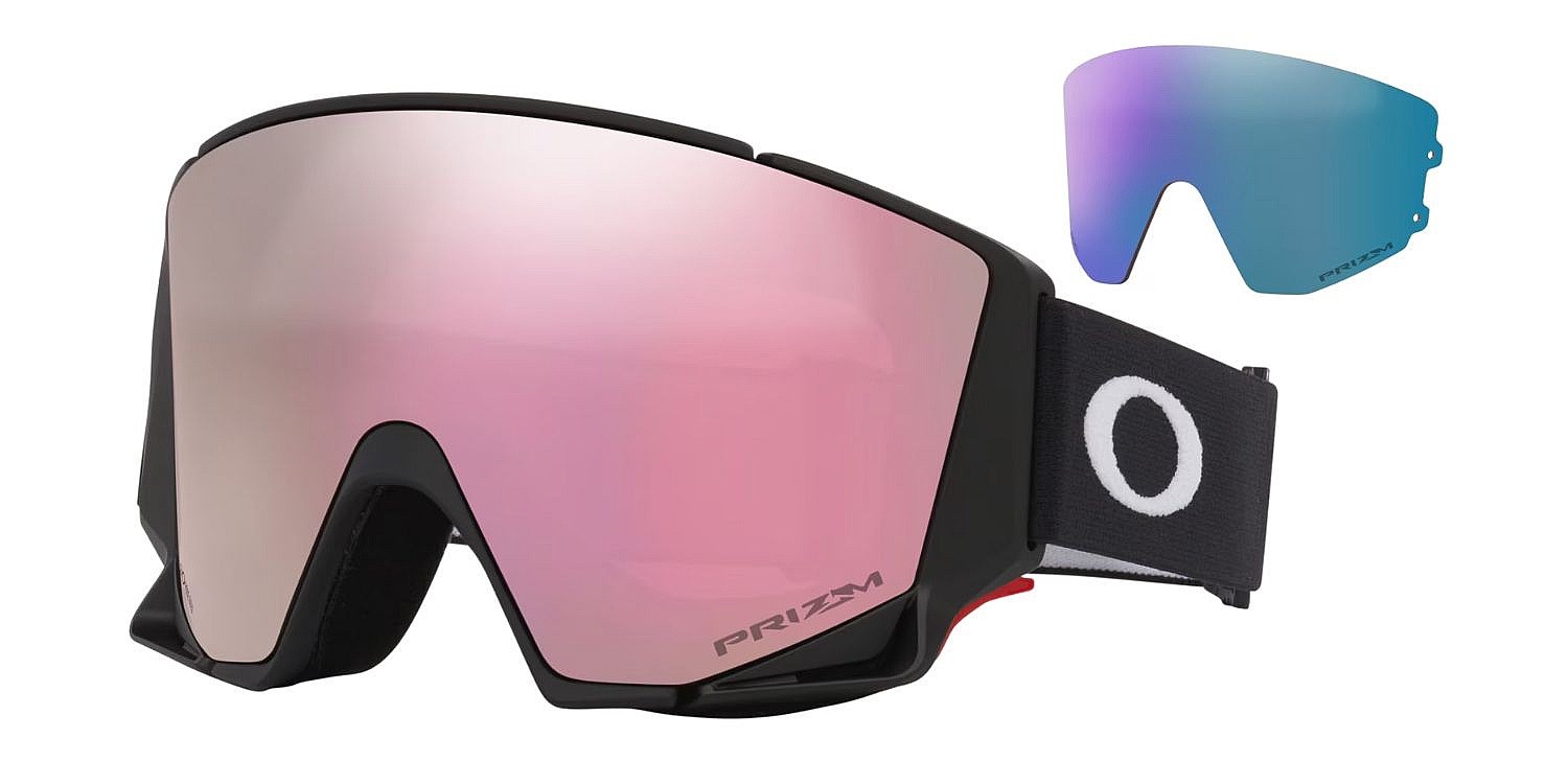 masque de ski  Oakley Flow Scape M - Matte Black/Prizm Rose Gold Iridium