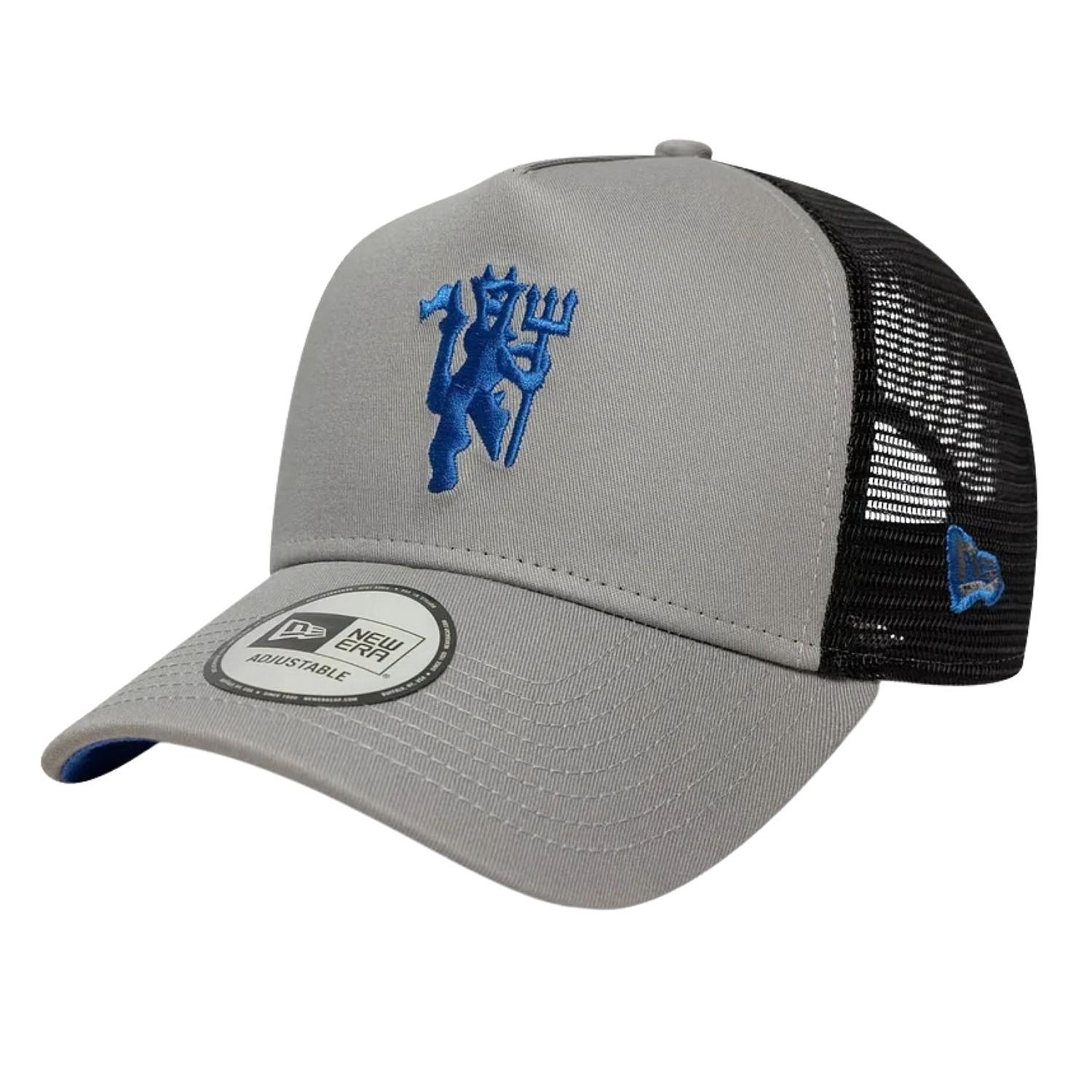 casquette New Era 9FO AF Seasonal Trucker FC Manchester United - Dolphin Grey/Blue - men´s