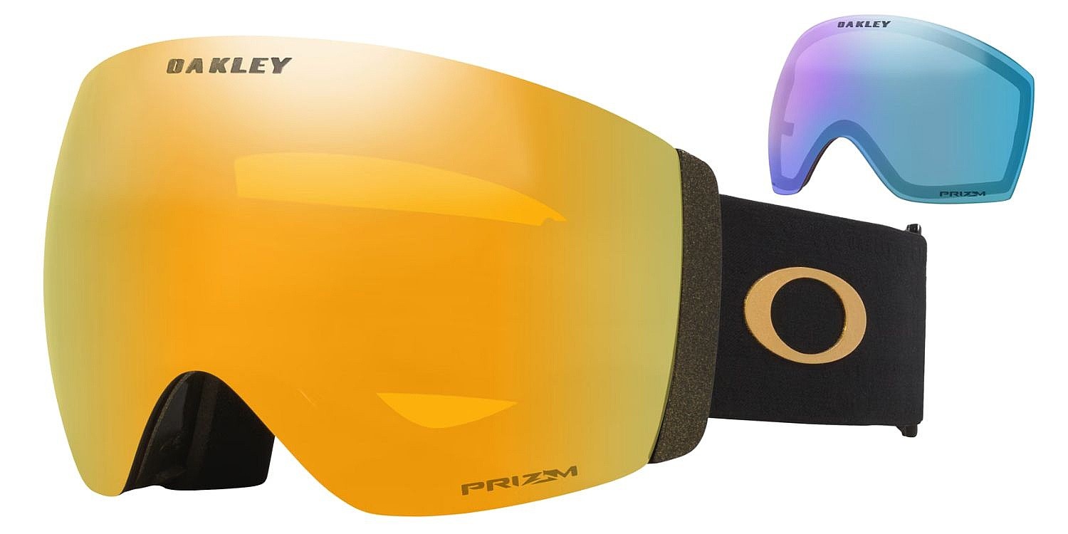 gogle Oakley Flight Deck Pro L - 50Th Anniversary/Mettalic Black Gold/Prizm 24k &Pr