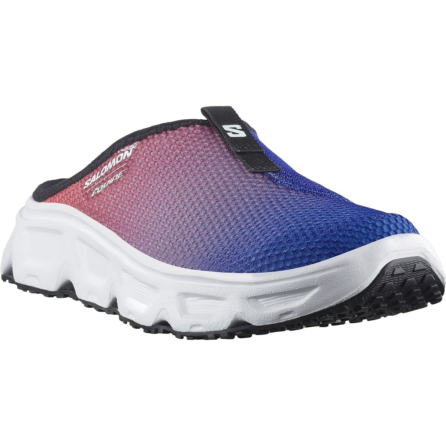 chaussures Salomon Reelax Slide 6.0 Equipe - Surf The Web/Fiery Red/White