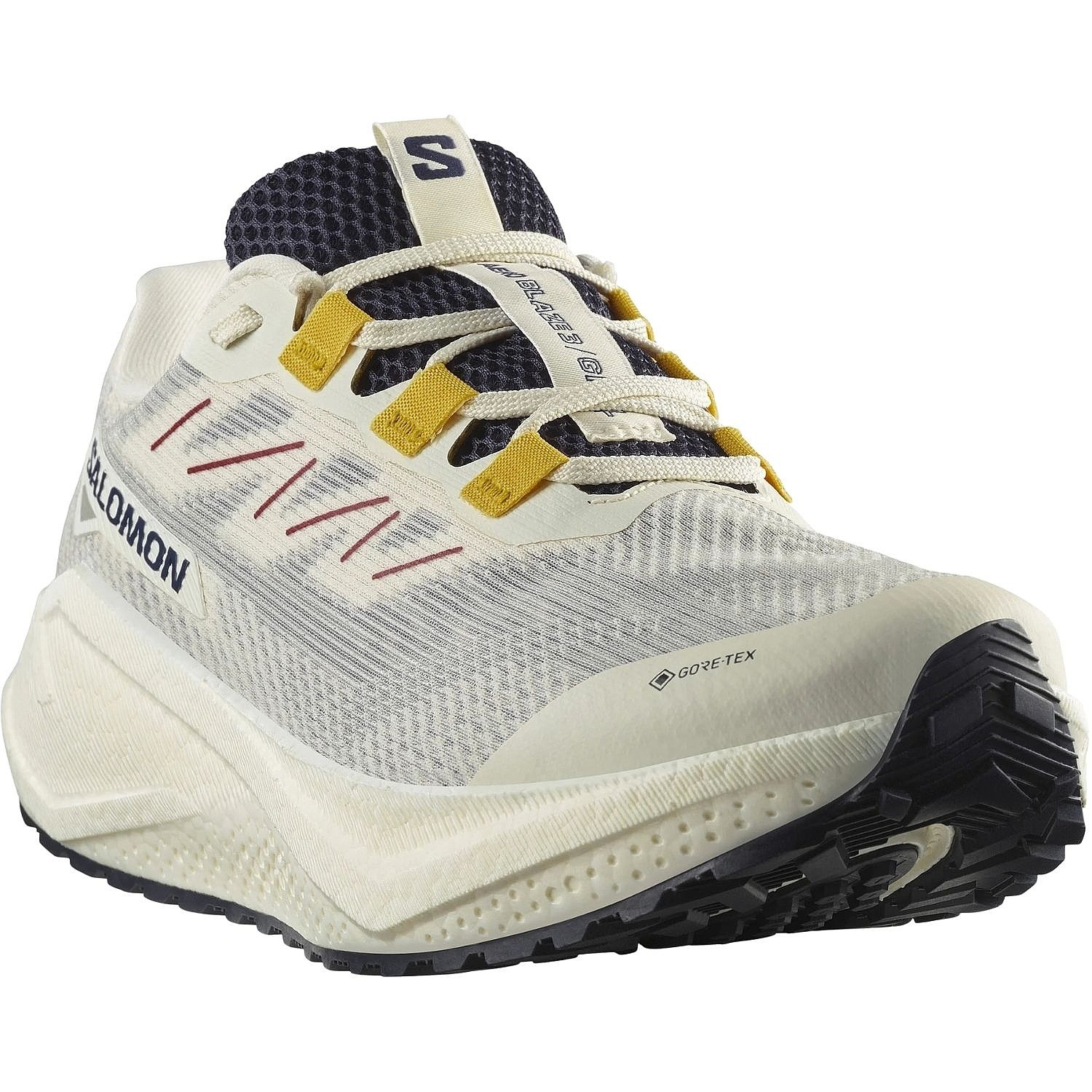 chaussures Salomon Aero Blaze 3 Grvl GTX - Vanilla Ice/Astral Aura/Lemon - men´s