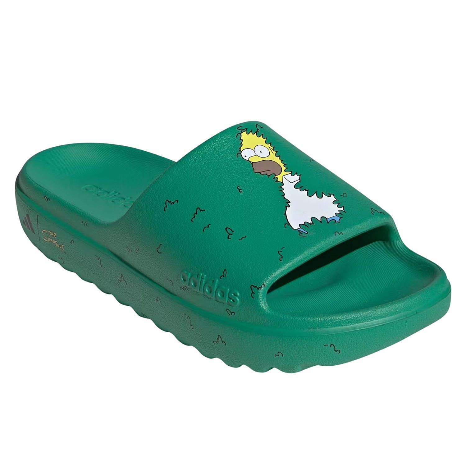 topánky adidas Performance Lumia The Simpsons Adilette Slides - Court Green/Core Black/Cloud White - men´s