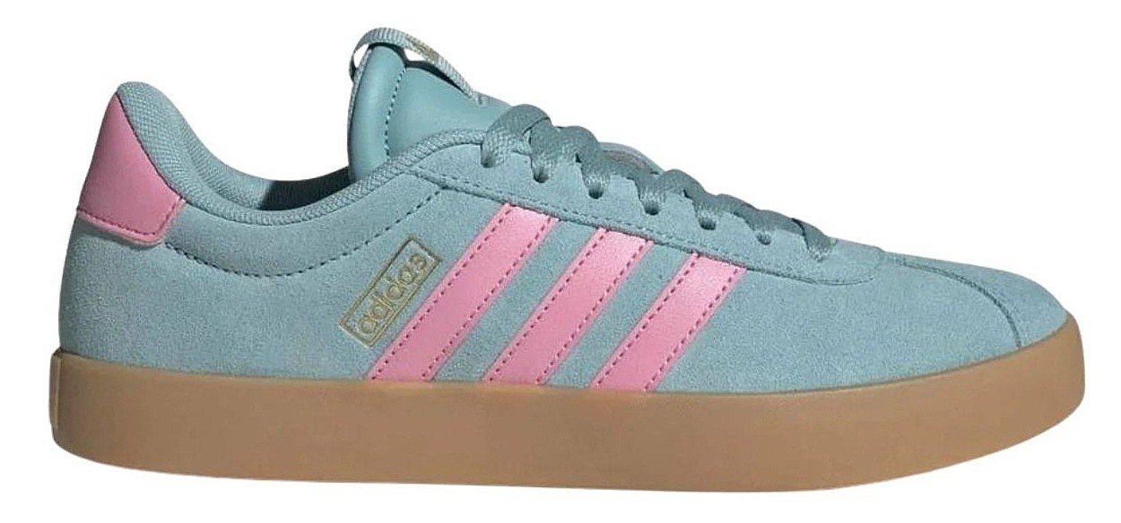 topánky adidas Performance VL Court 3.0 - Mint Ton/Bliss Pink/Gold Metallic - women´s