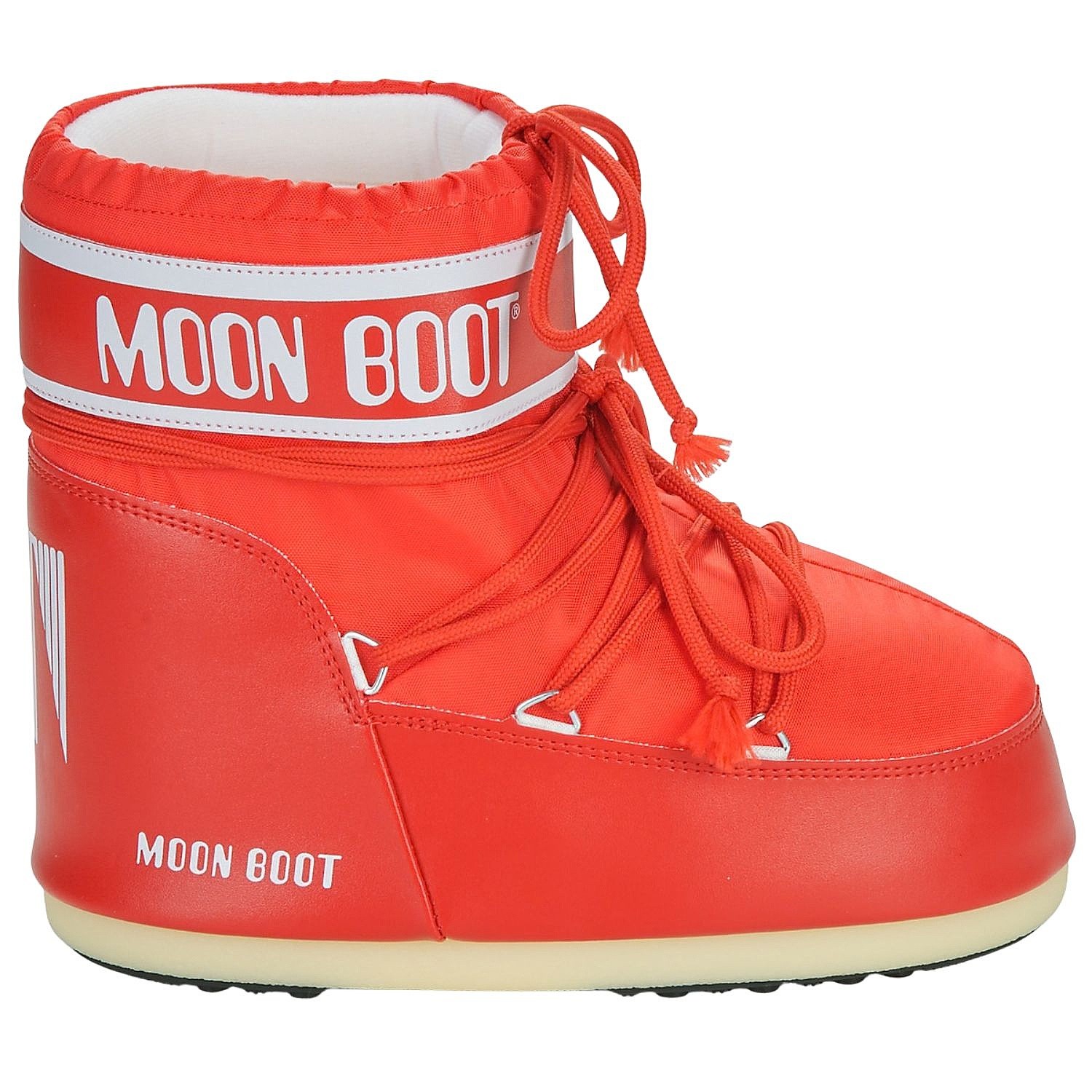 boty Moon Boot Icon Low Nylon - Red