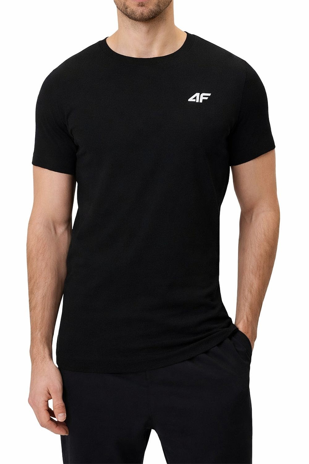 camisa 4F 4FWMM00TTSHM3340 - 20S/Deep Black - men´s