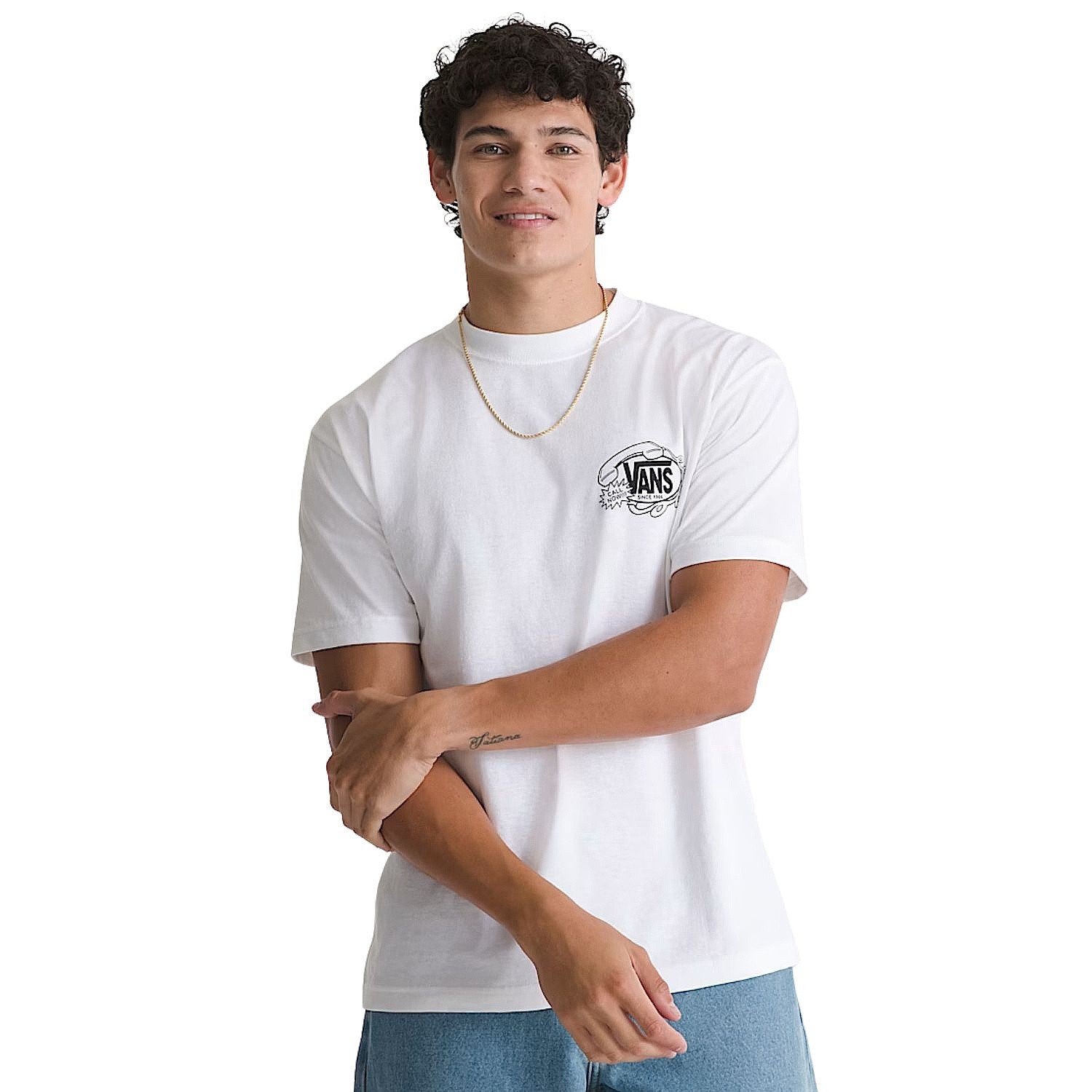 tricou Vans Hot Lines - White - men´s