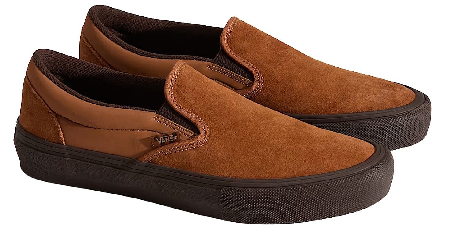 boty Vans Skate Slip-On - Brown/Gum