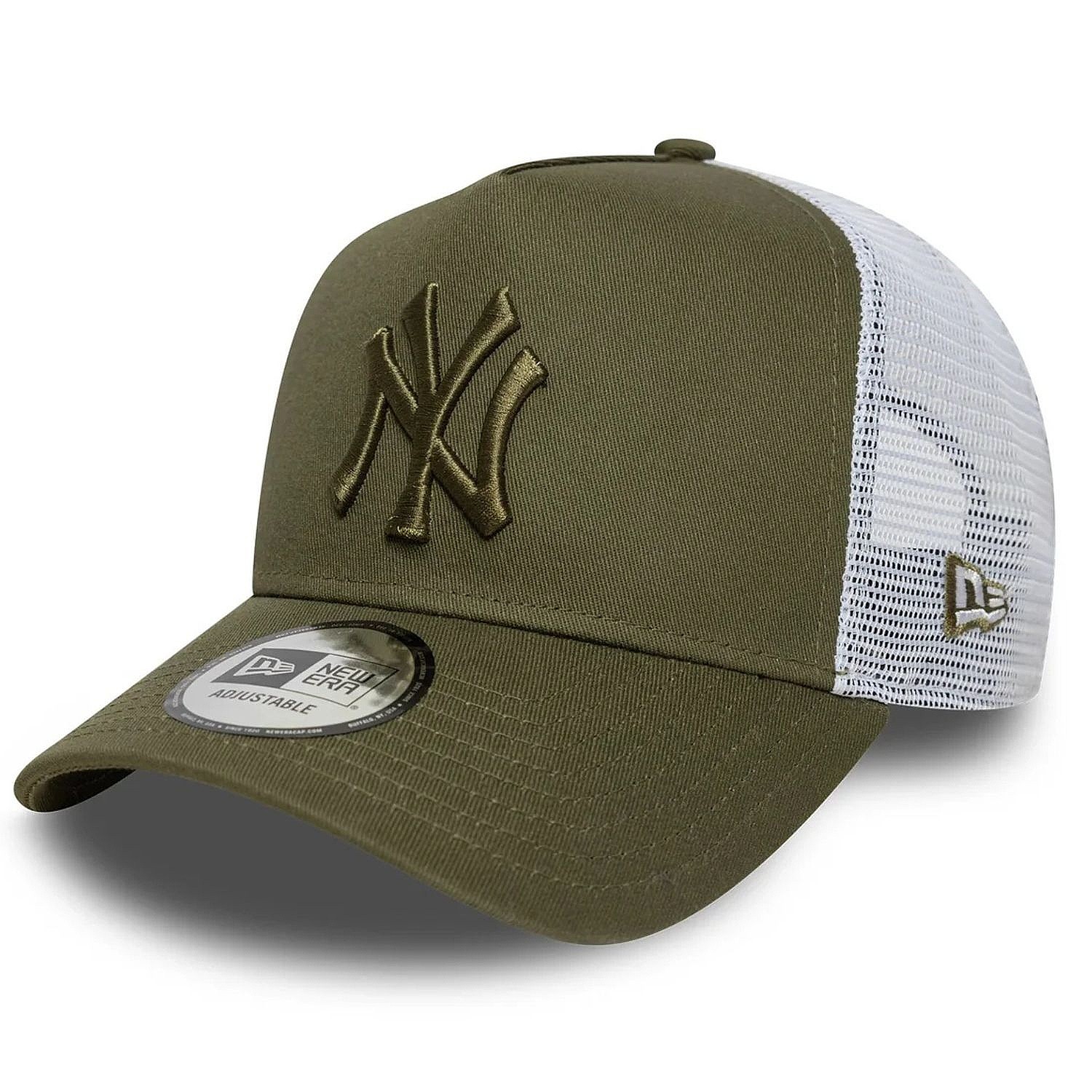 Kappe New Era 9FO AF League Ess.Trucker MLB New York Yankees - New Olive/New Olive - men´s