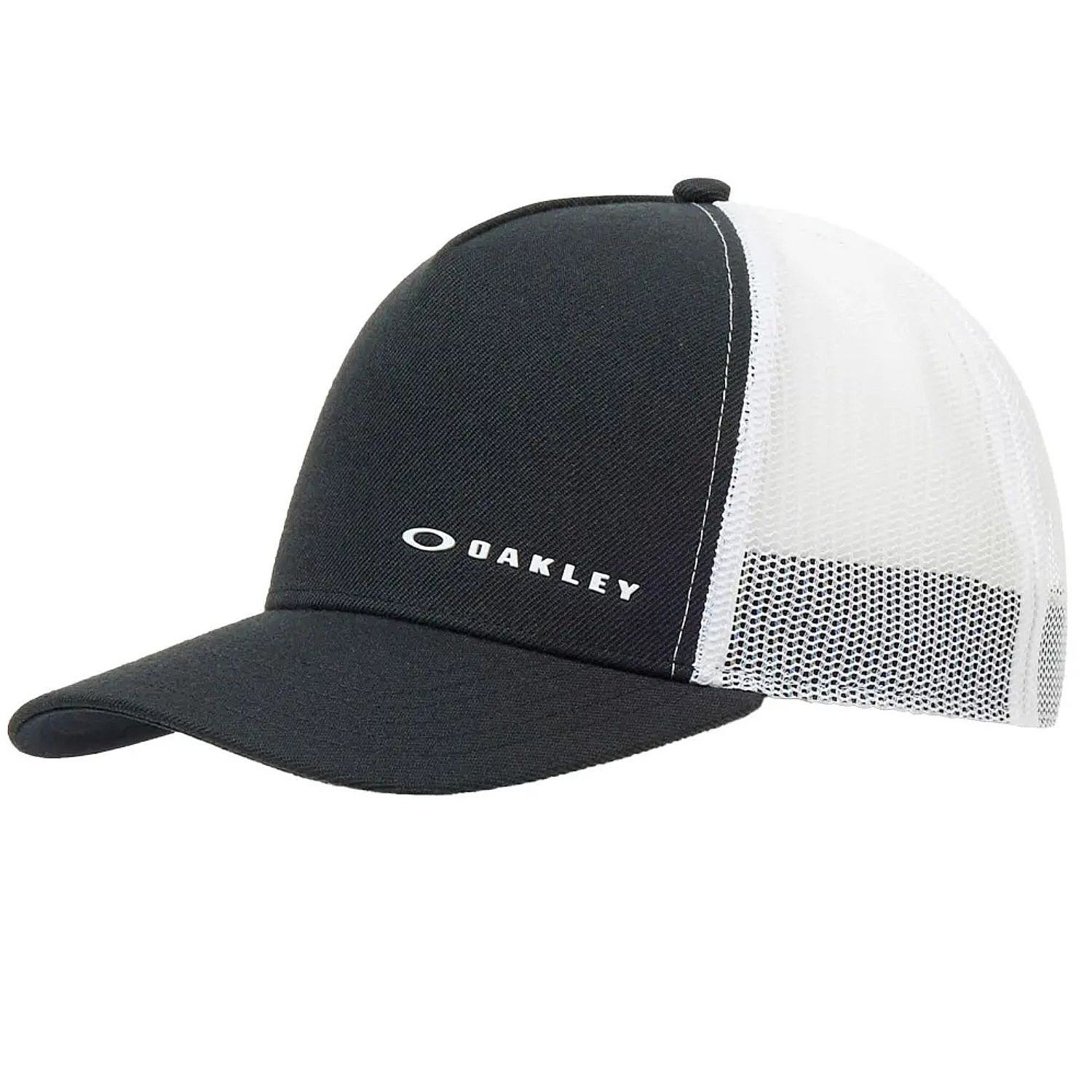 cap Oakley Chalten Trucker - Black/White - men´s